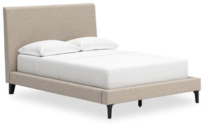 Cielden Upholstered Bed with Roll Slats - Bed - Half Price Furniture