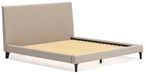 Cielden Upholstered Bed with Roll Slats - Bed - Half Price Furniture