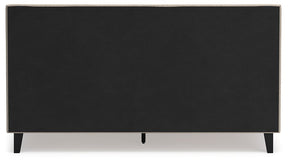 Cielden Upholstered Bed with Roll Slats - Bed - Half Price Furniture