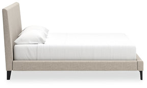 Cielden Upholstered Bed with Roll Slats - Bed - Half Price Furniture