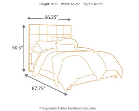 Dolante Upholstered Bed - Bed - Half Price Furniture