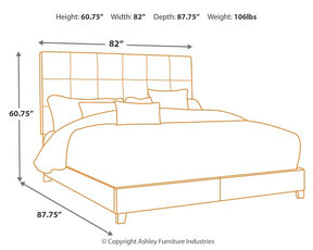 Dolante Upholstered Bed - Bed - Half Price Furniture