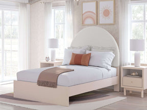 Wistenpine Upholstered Bed Half Price Furniture