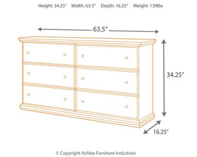 Maribel Dresser and Mirror - Half Price Furniture