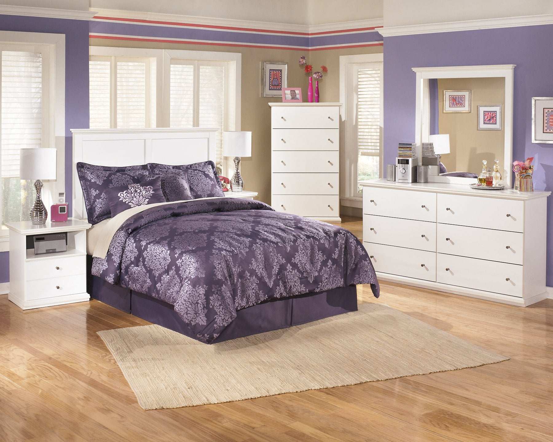 Bostwick Shoals Dresser and Mirror - Dresser and Mirror - Half Price Furniture