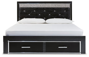 Kaydell Upholstered Panel Storage Bed - Half Price Furniture