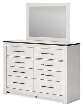 Schoenberg Dresser and Mirror - Half Price Furniture