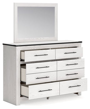 Schoenberg Dresser and Mirror - Half Price Furniture