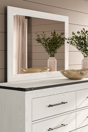 Schoenberg Dresser and Mirror - Half Price Furniture