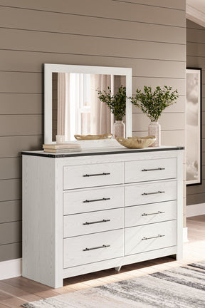Schoenberg Dresser and Mirror - Half Price Furniture