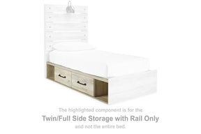 Cambeck Youth Bed with 2 Storage Drawers - Youth Bed - Half Price Furniture