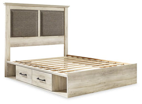 Cambeck Upholstered Panel Storage Bed - Bed - Half Price Furniture