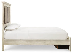 Cambeck Upholstered Panel Storage Bed - Bed - Half Price Furniture