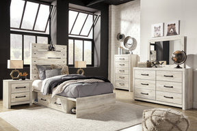 Cambeck Bed with 2 Storage Drawers - Bed - Half Price Furniture