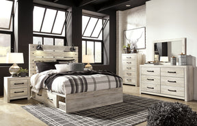 Cambeck Bed with 4 Storage Drawers - Bed - Half Price Furniture