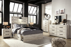 Cambeck Bed with 4 Storage Drawers - Bed - Half Price Furniture