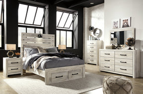 Cambeck Bed with 2 Storage Drawers - Bed - Half Price Furniture