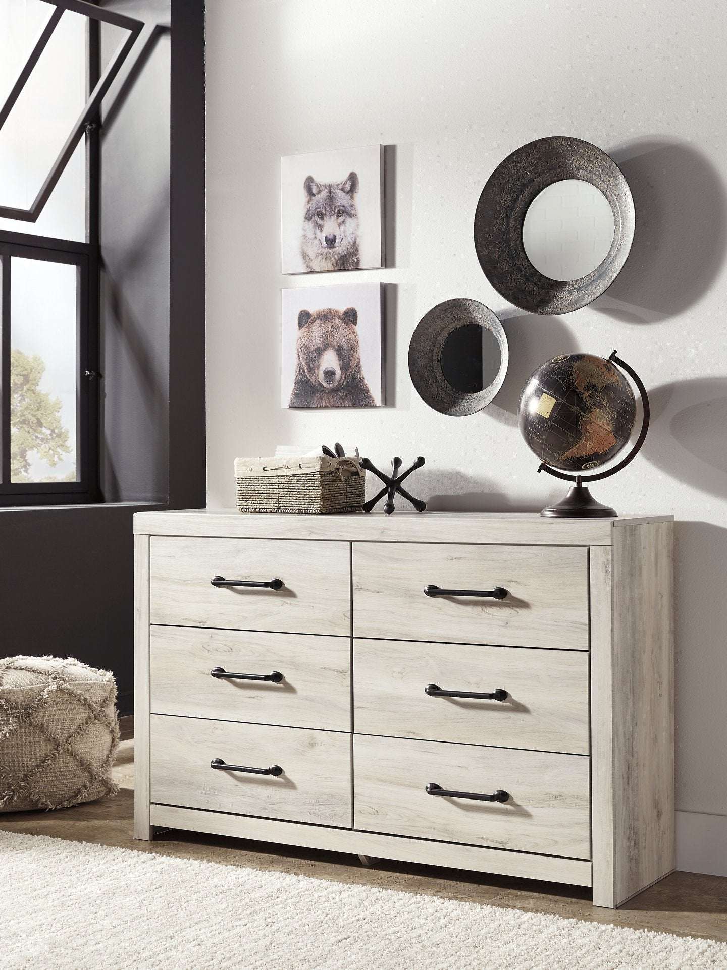 Cambeck Dresser and Mirror - Dresser and Mirror - Half Price Furniture