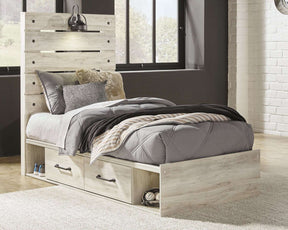 Cambeck Bed with 2 Storage Drawers - Bed - Half Price Furniture