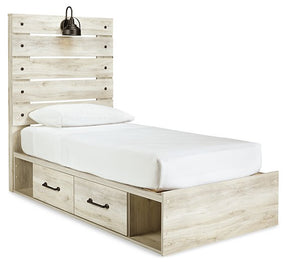 Cambeck Bed with 2 Storage Drawers - Half Price Furniture