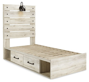 Cambeck Bed with 2 Storage Drawers - Bed - Half Price Furniture