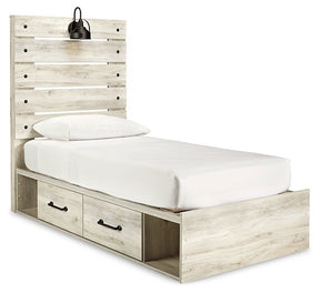 Cambeck Bed with 4 Storage Drawers - Bed - Half Price Furniture