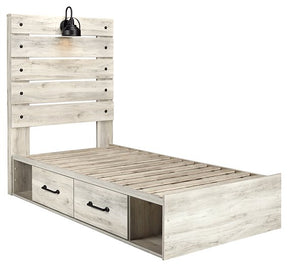 Cambeck Bed with 4 Storage Drawers - Bed - Half Price Furniture