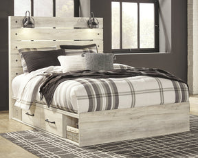 Cambeck Bed with 2 Storage Drawers - Bed - Half Price Furniture