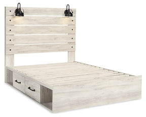 Cambeck Bed with 2 Storage Drawers - Bed - Half Price Furniture