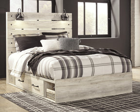 Cambeck Bed with 4 Storage Drawers - Bed - Half Price Furniture