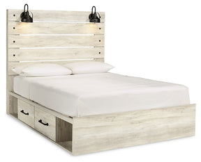 Cambeck Bed with 4 Storage Drawers - Bed - Half Price Furniture