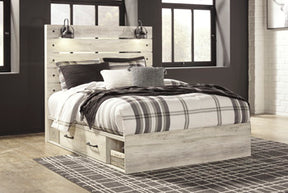 Cambeck Bed with 4 Storage Drawers - Bed - Half Price Furniture