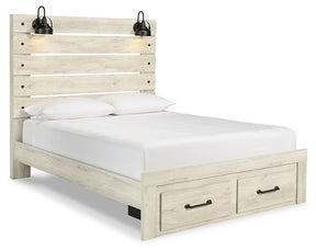 Cambeck Bed with 2 Storage Drawers - Bed - Half Price Furniture