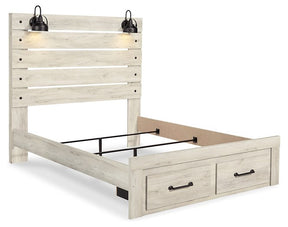 Cambeck Bed with 2 Storage Drawers - Bed - Half Price Furniture