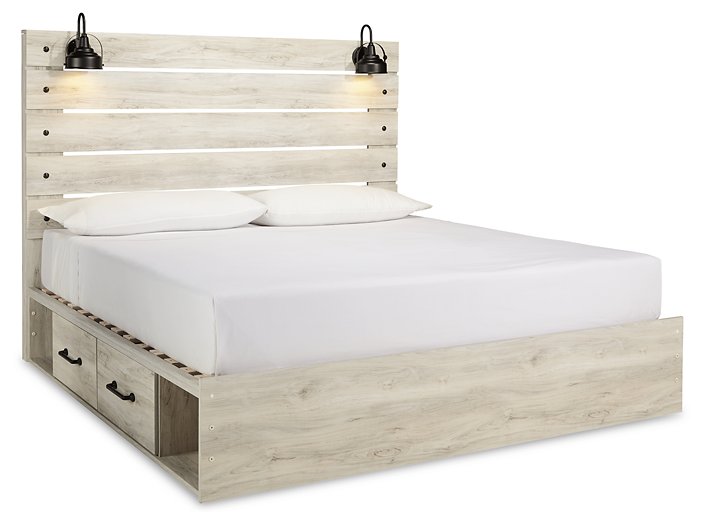 Cambeck Bed with 2 Storage Drawers  Half Price Furniture