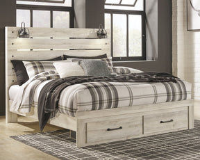 Cambeck Bed with 2 Storage Drawers - Half Price Furniture