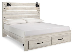 Cambeck Bed with 2 Storage Drawers - Bed - Half Price Furniture