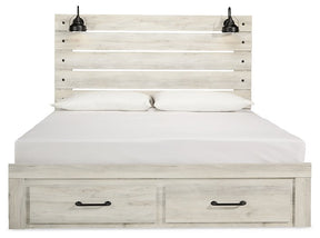 Cambeck Bed with 2 Storage Drawers - Bed - Half Price Furniture