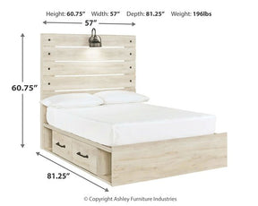 Cambeck Youth Bed with 2 Storage Drawers - Youth Bed - Half Price Furniture