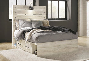 Cambeck Bed with 4 Storage Drawers - Bed - Half Price Furniture