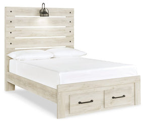 Cambeck Bed with 2 Storage Drawers - Bed - Half Price Furniture