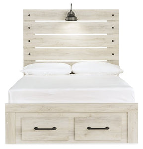 Cambeck Bed with 2 Storage Drawers - Half Price Furniture