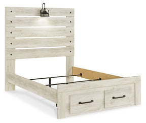 Cambeck Bed with 2 Storage Drawers - Bed - Half Price Furniture