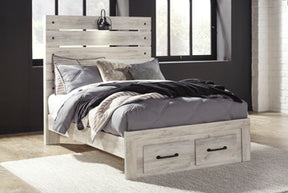 Cambeck Bed with 2 Storage Drawers - Bed - Half Price Furniture