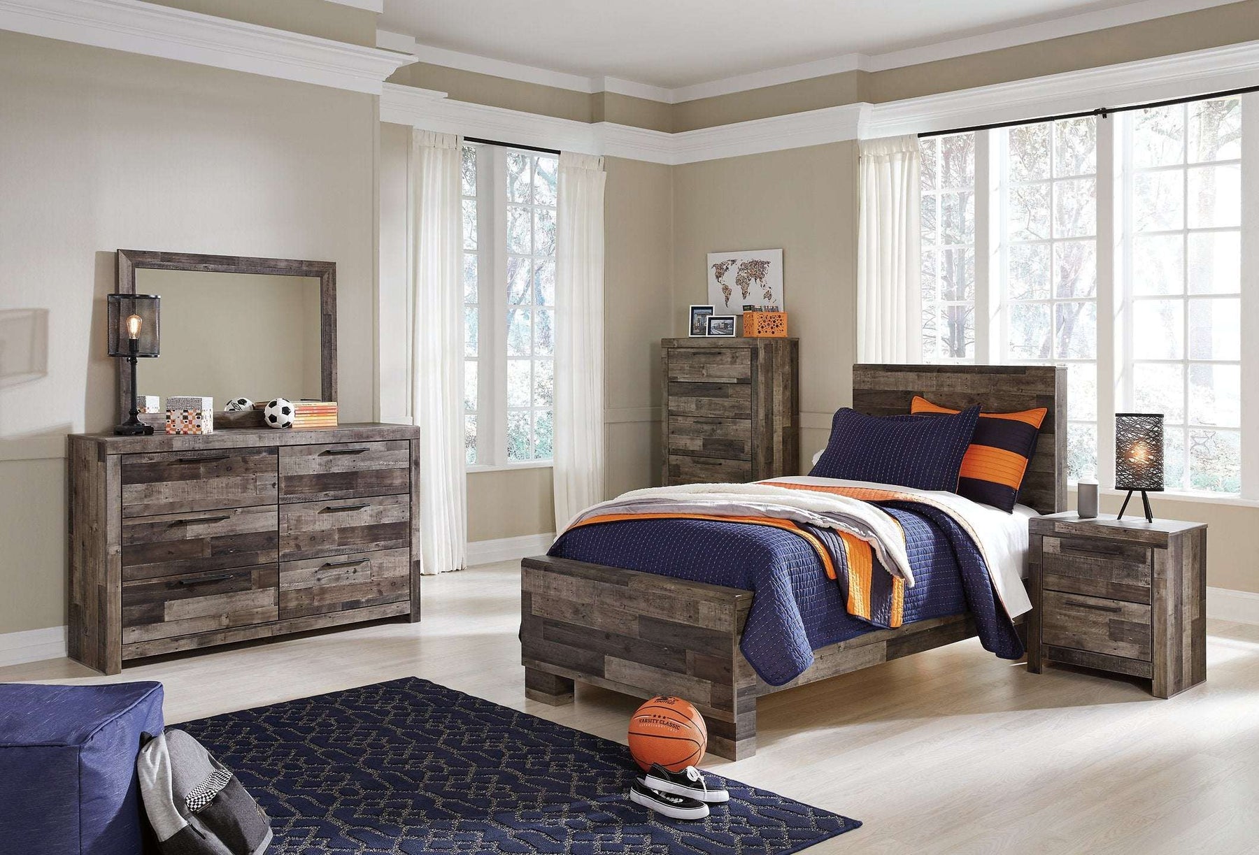 Derekson Bed Half Price Furniture