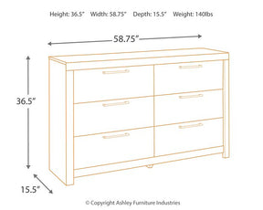 Derekson Dresser - Half Price Furniture