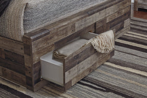 Derekson Bed with 6 Storage Drawers - Bed - Half Price Furniture