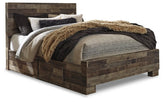 Derekson Bed with 2 Storage Drawers Half Price Furniture
