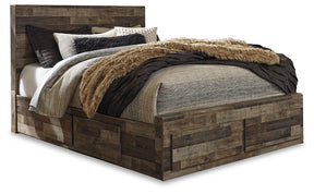 Derekson Bed with 6 Storage Drawers - Bed - Half Price Furniture