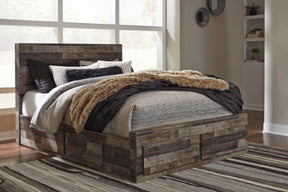 Derekson Bed with 6 Storage Drawers - Bed - Half Price Furniture